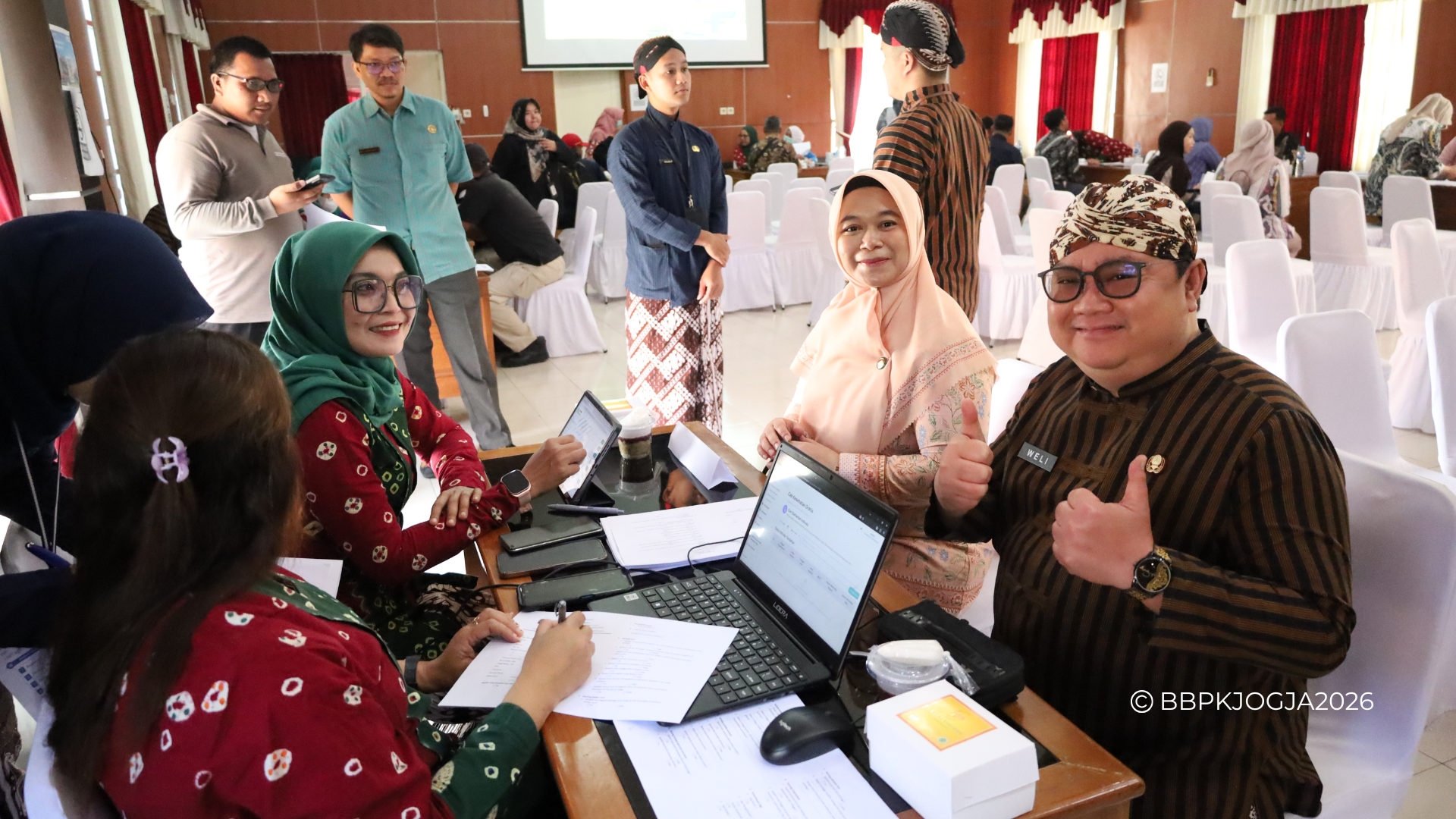 SAMBUT HUT KE-81 RI, BBPKA-PDN III GELAR CEK KESEHATAN GRATIS BAGI PEGAWAI DAN DHARMA WANITA